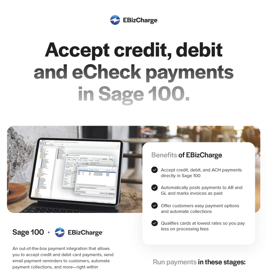 Sage 100 Fact sheet overview