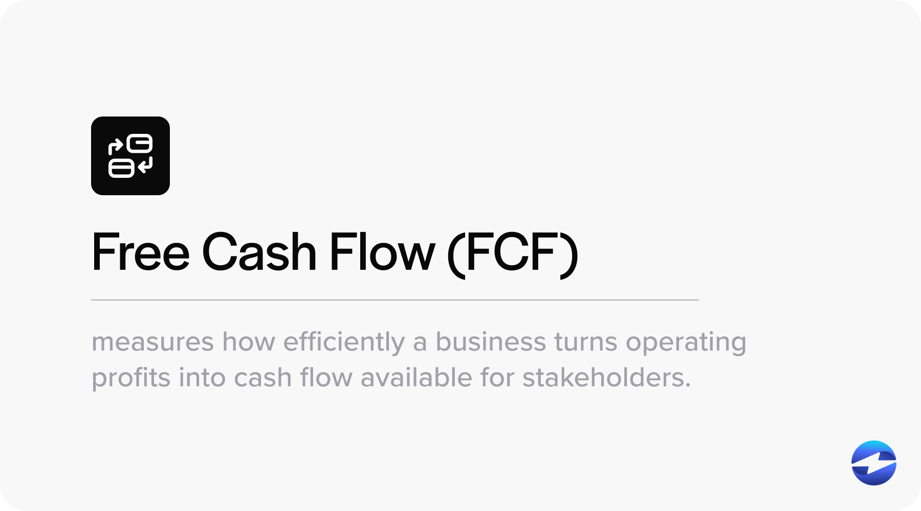 what is free cash flow conversion