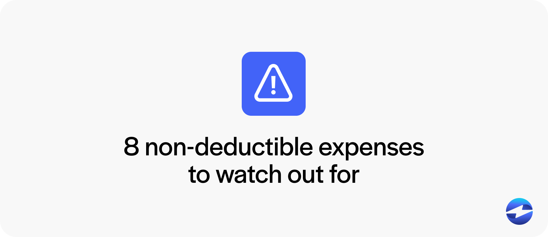 non-deductible expenses