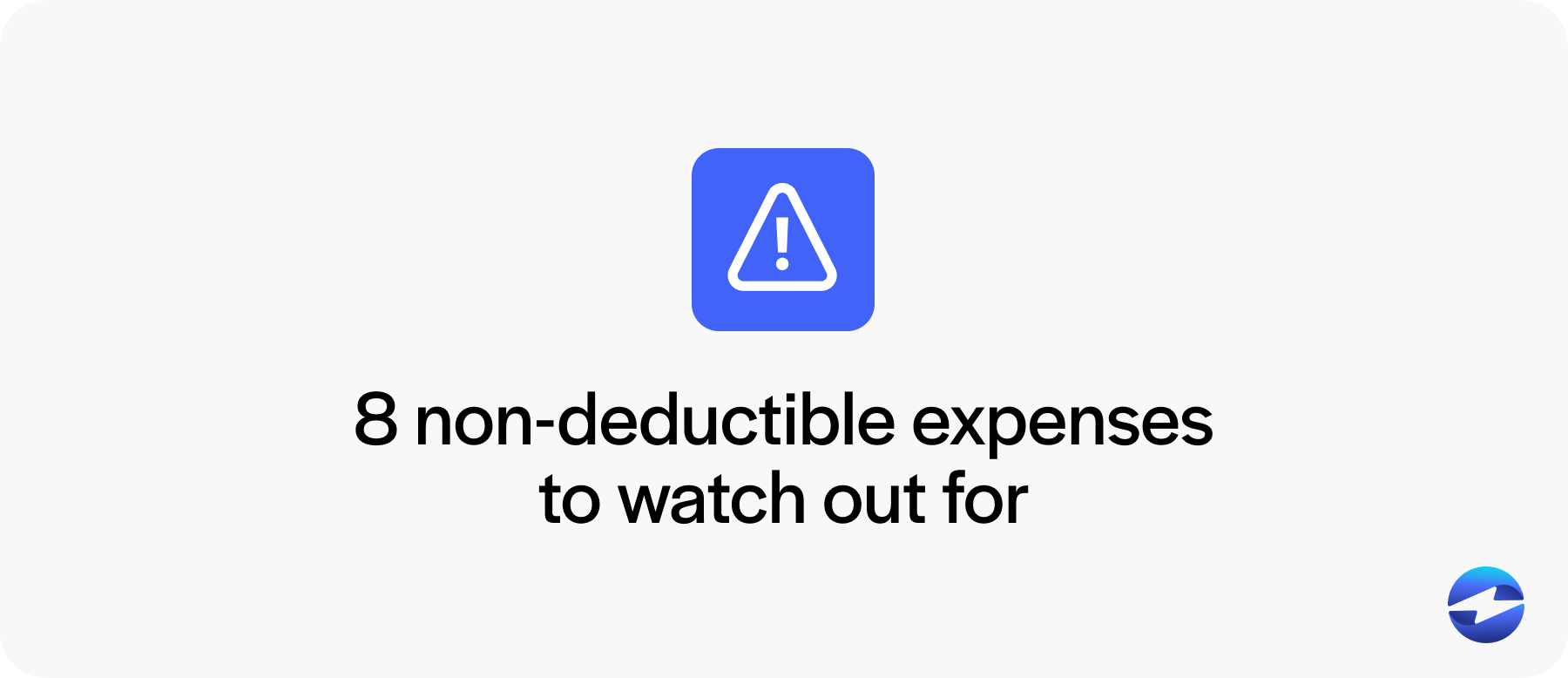 non-deductible expenses