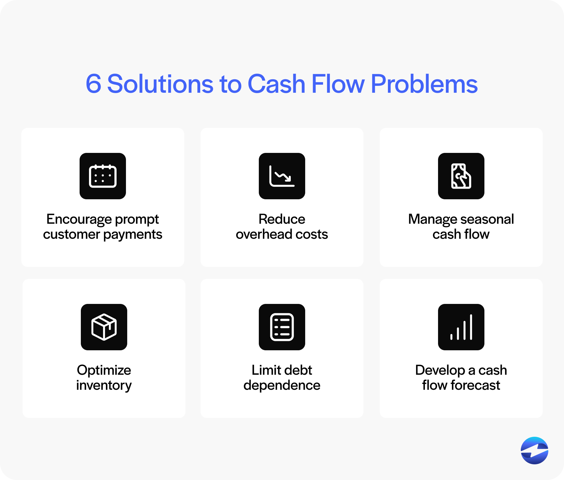 solving cash flow problems