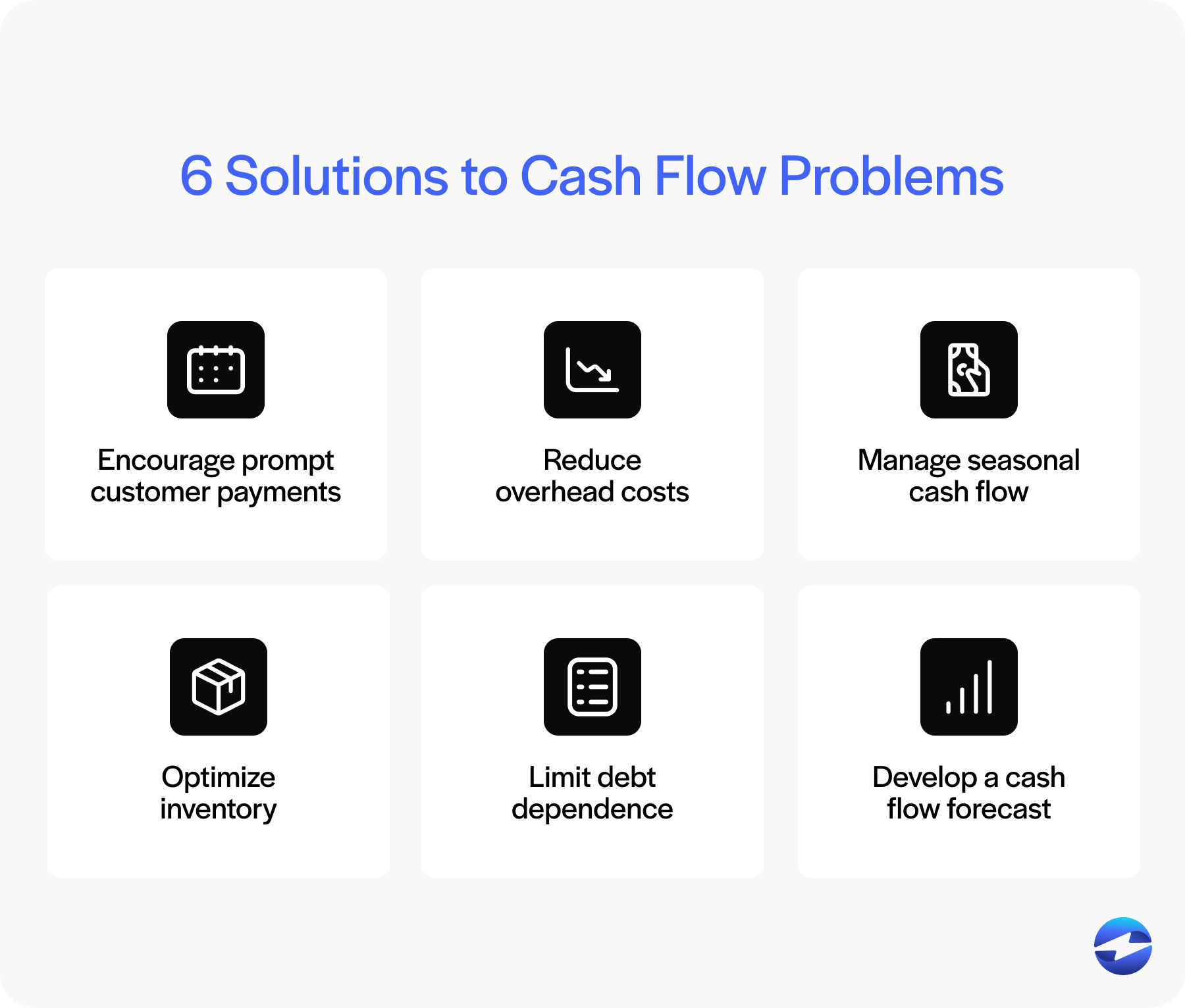 solving cash flow problems