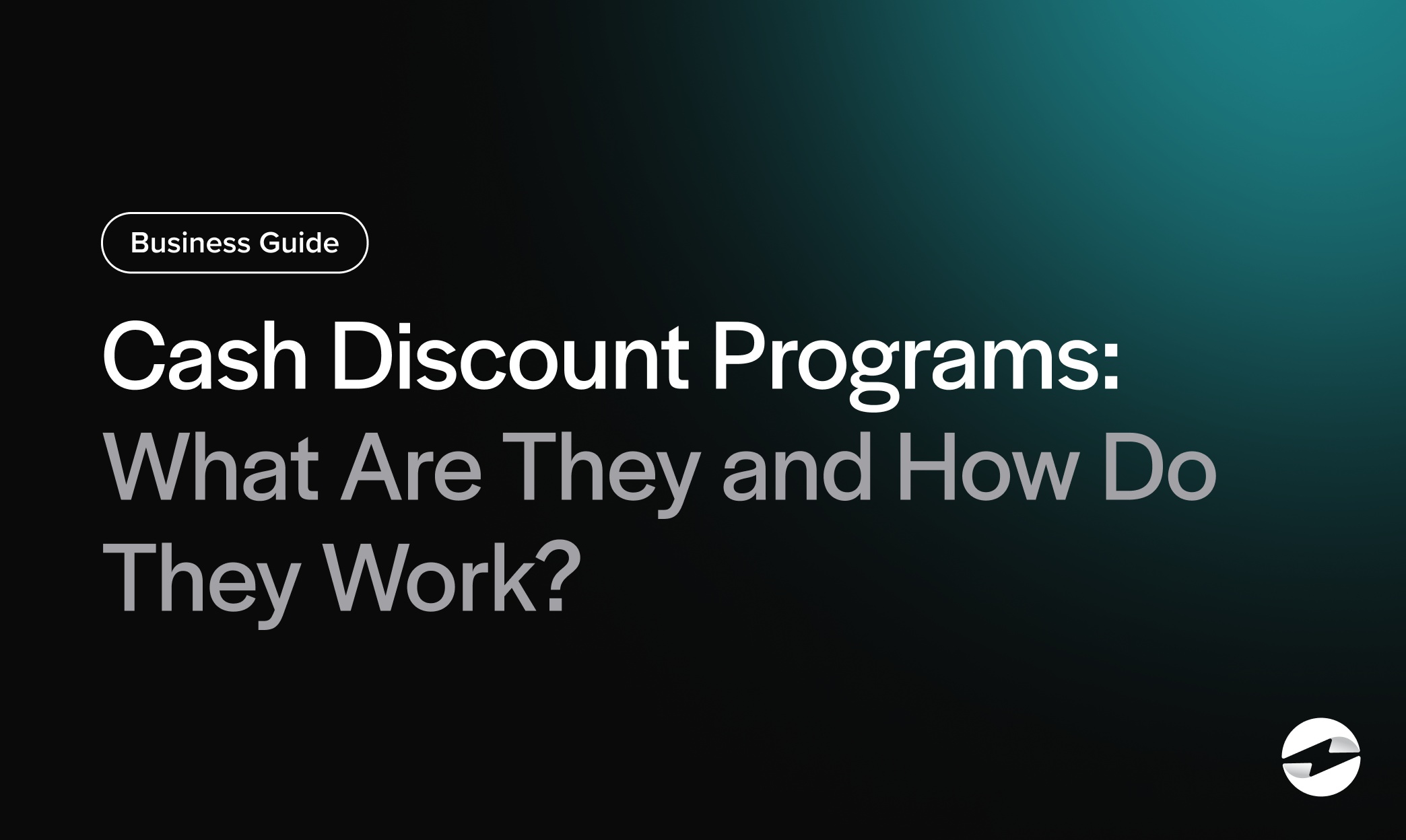 Cash Discounting Programs- What Are They and How Do They Work