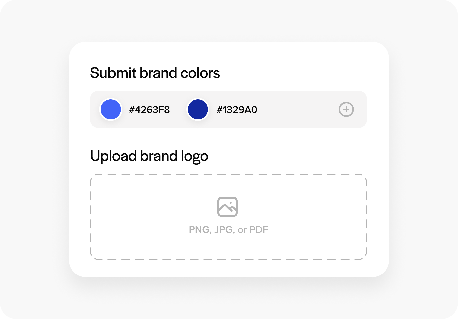 Customizable to your brand