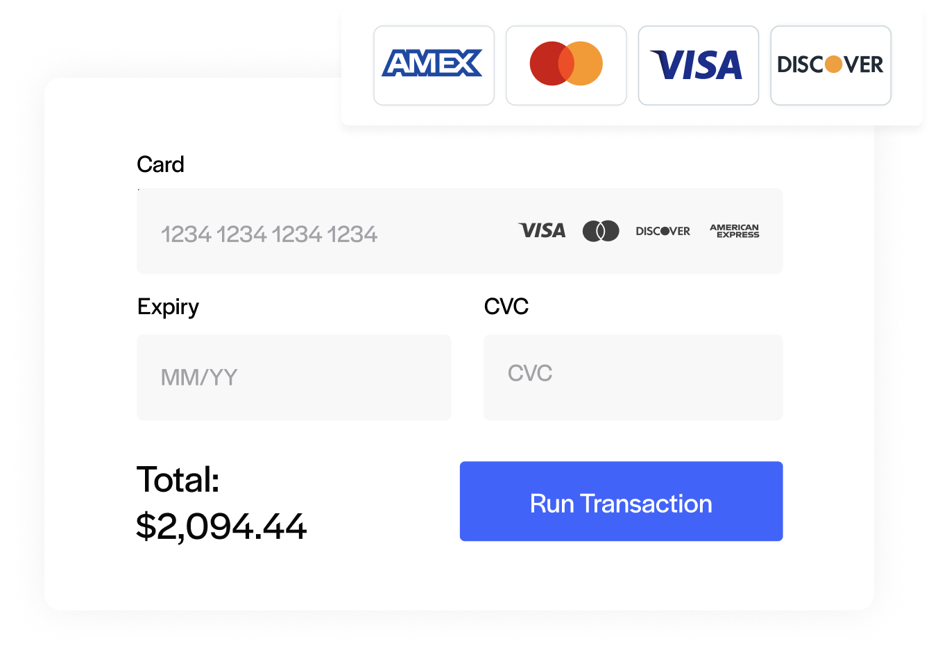 Run transactions