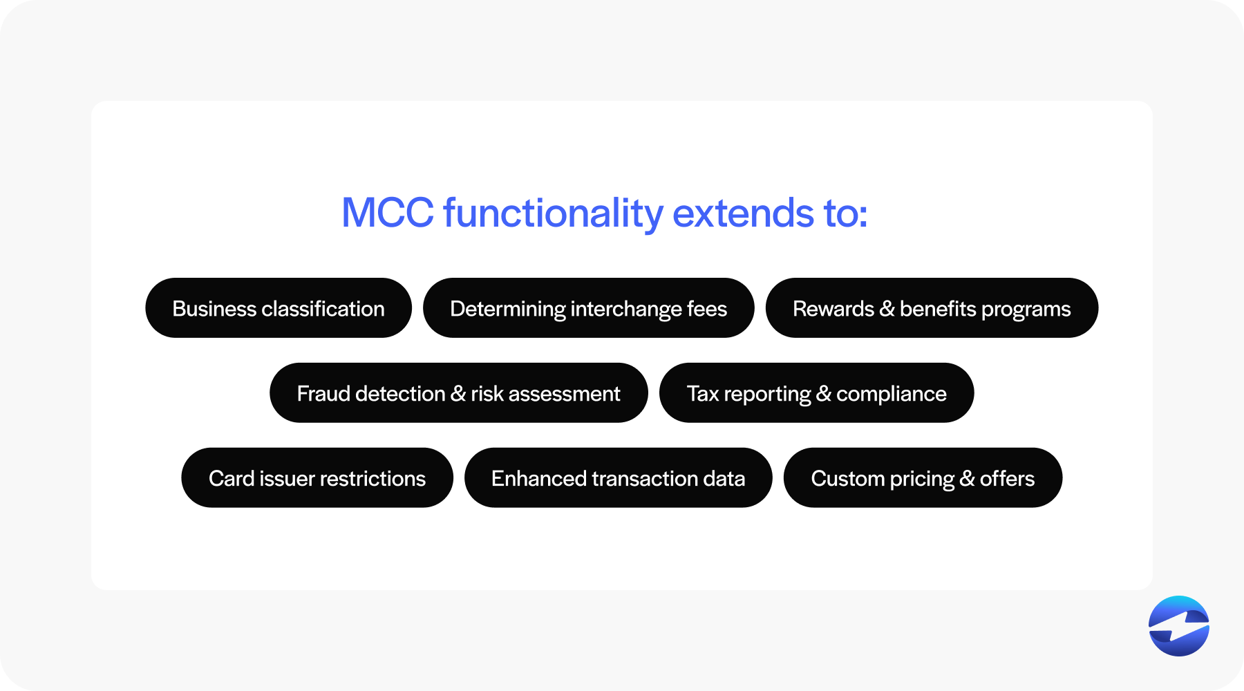 mcc functionality