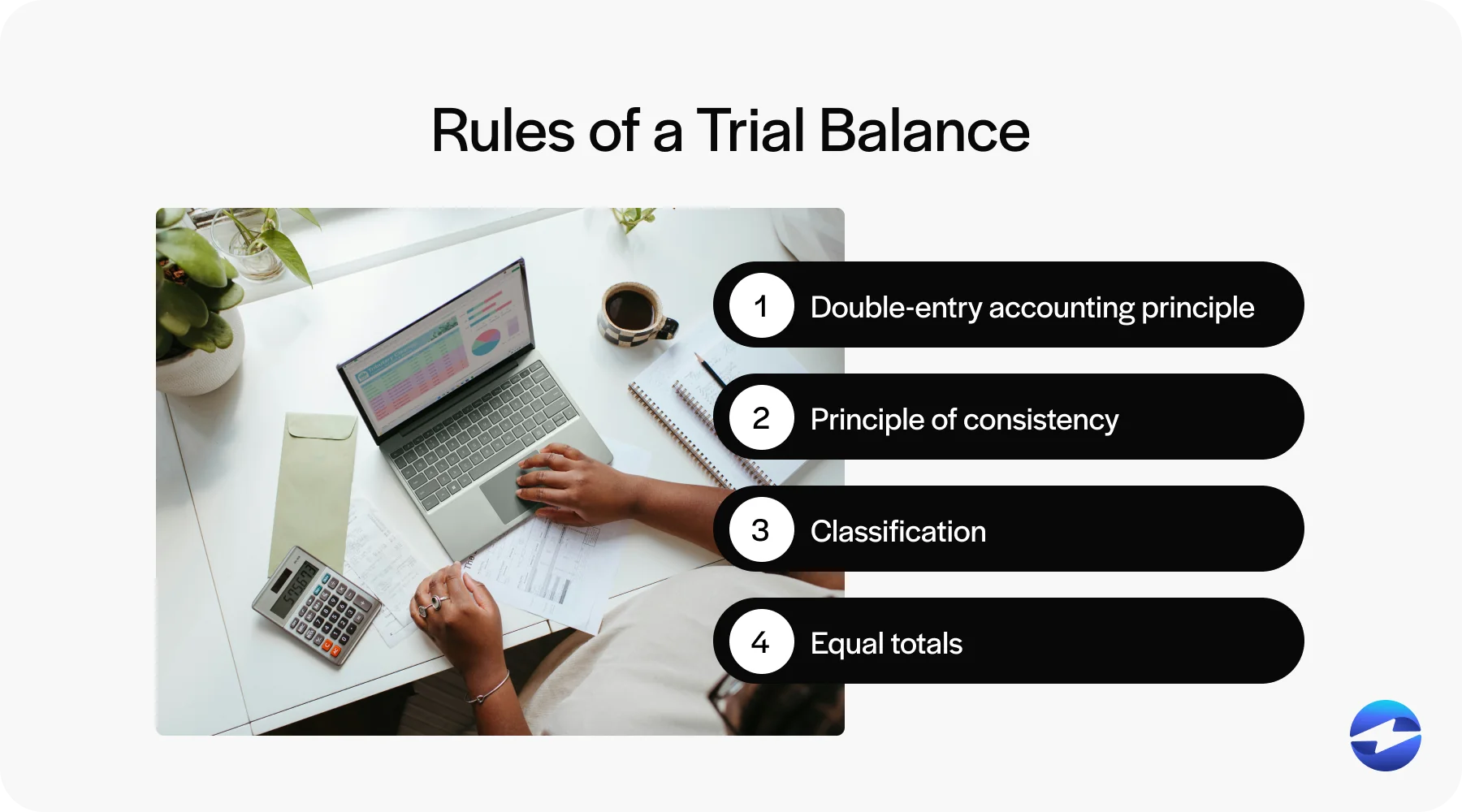rules of a trial balance