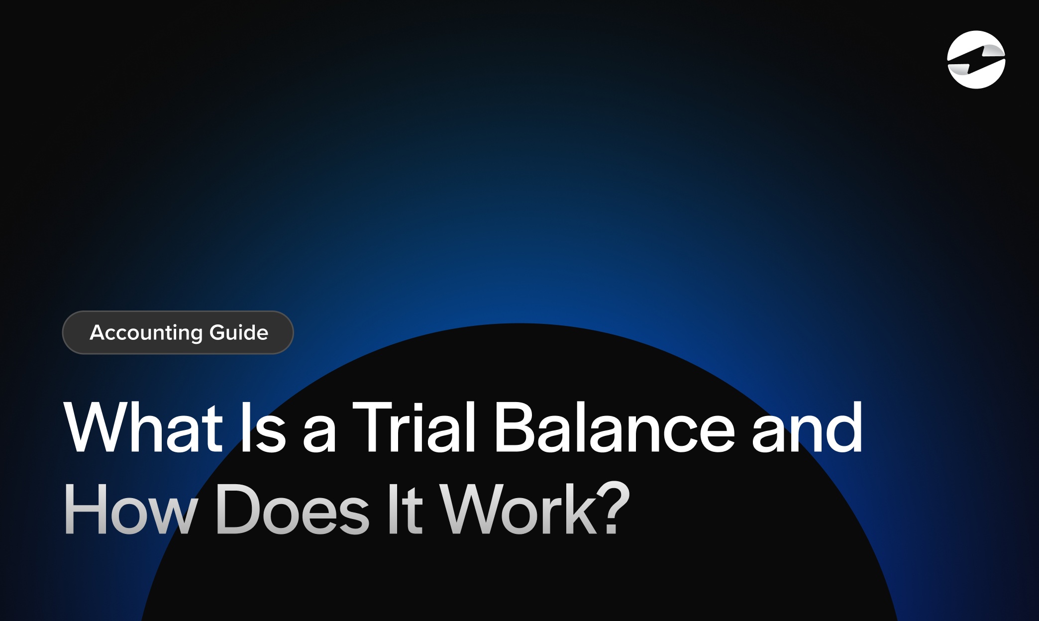 what is a trial balance