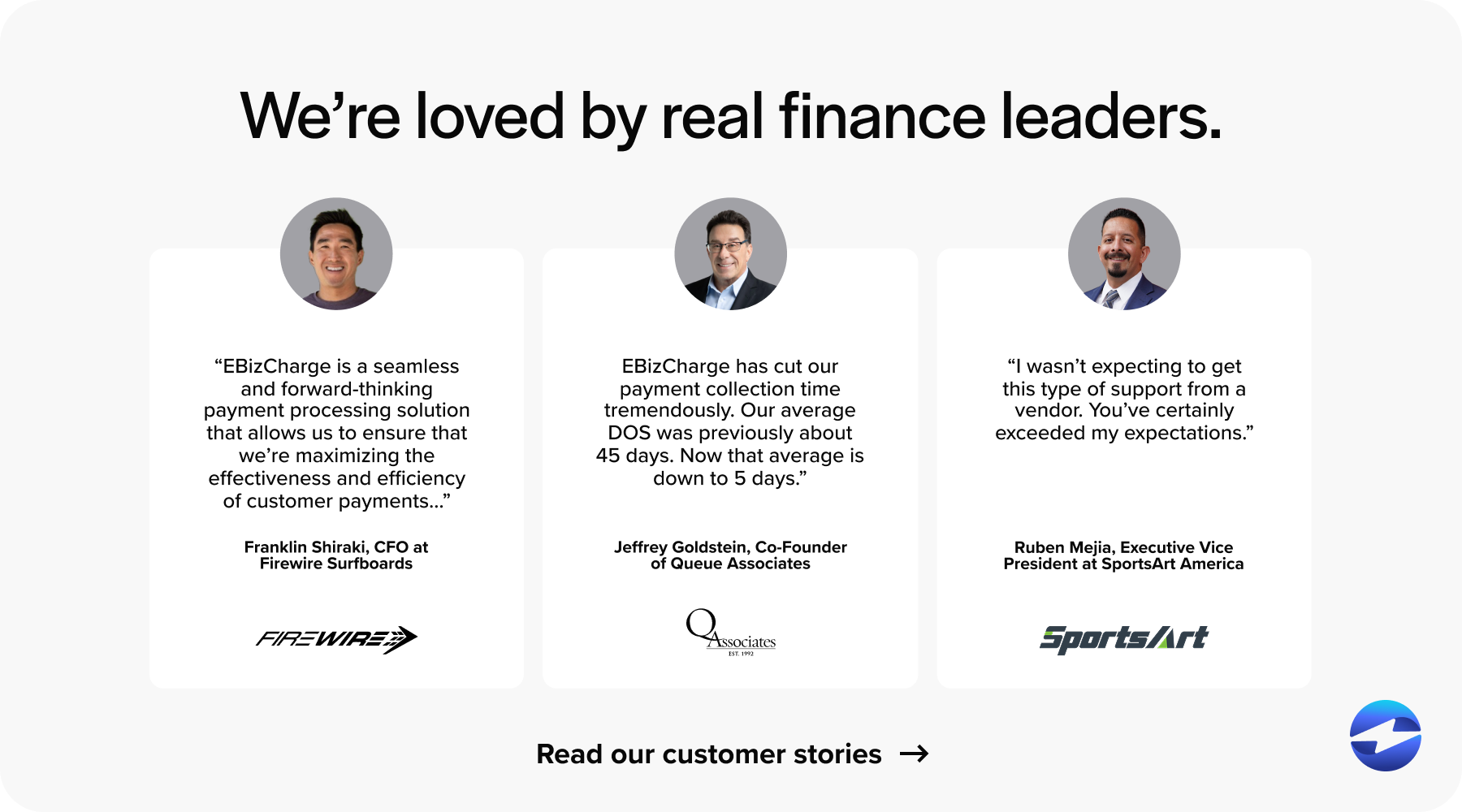 loved by finance leaders callout