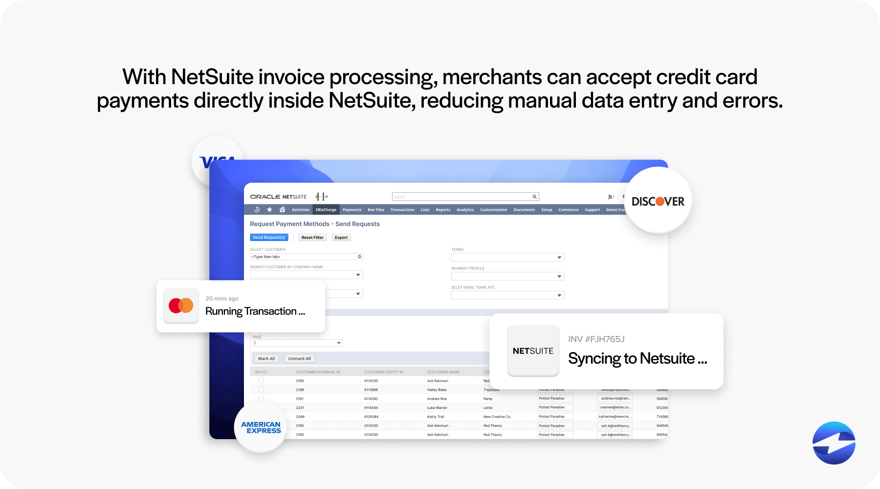 Accept transactions and reduce errors with netsuite invoice processing