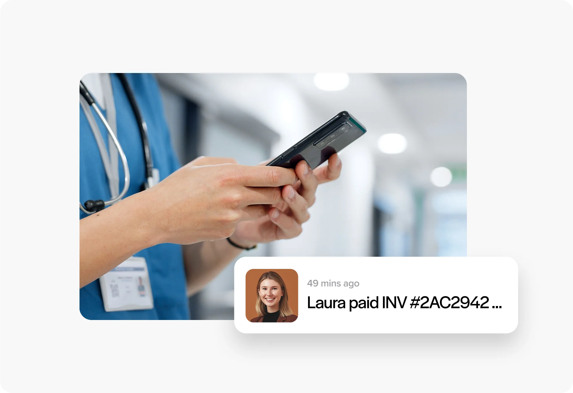 Get paid online or in person