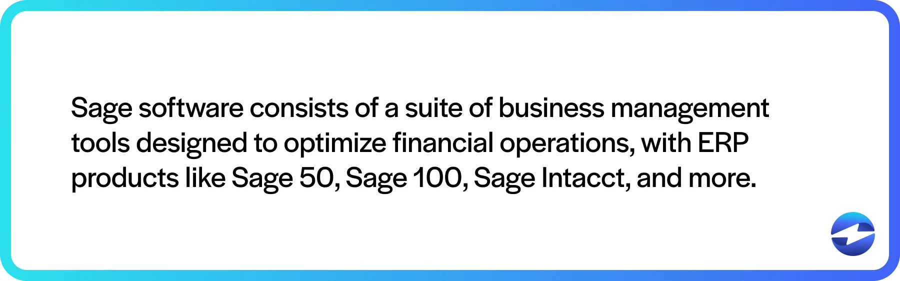 sage software overview