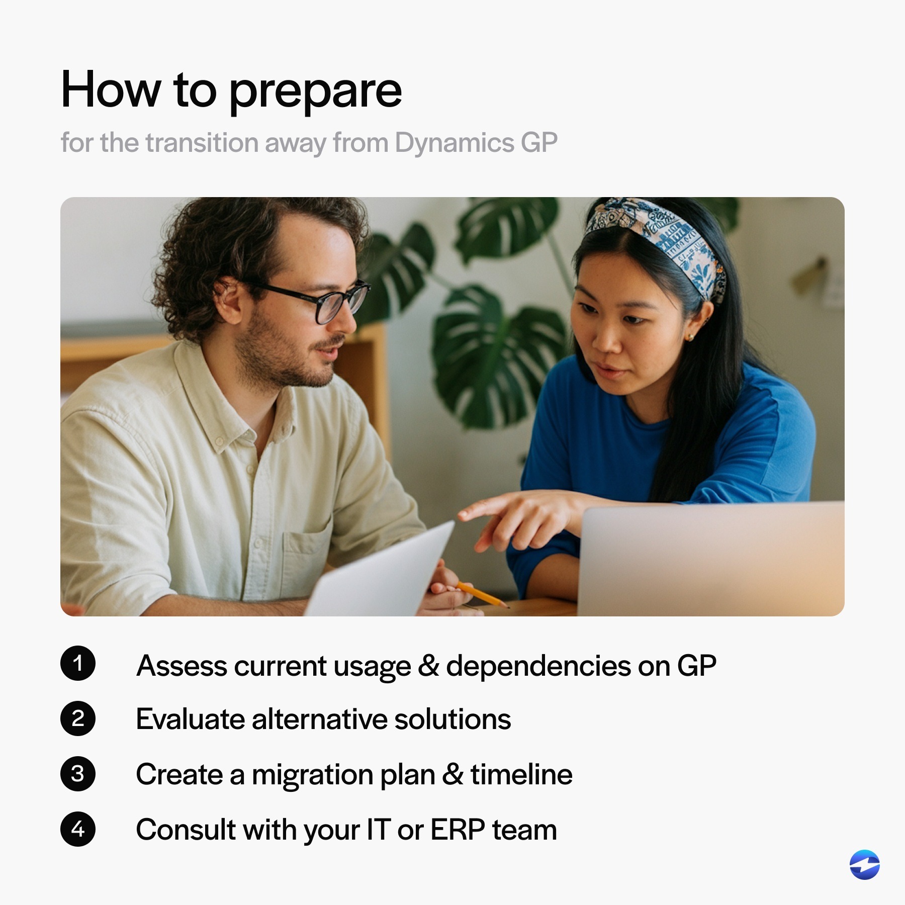 How to prepare for the transition away from Dynamics GP