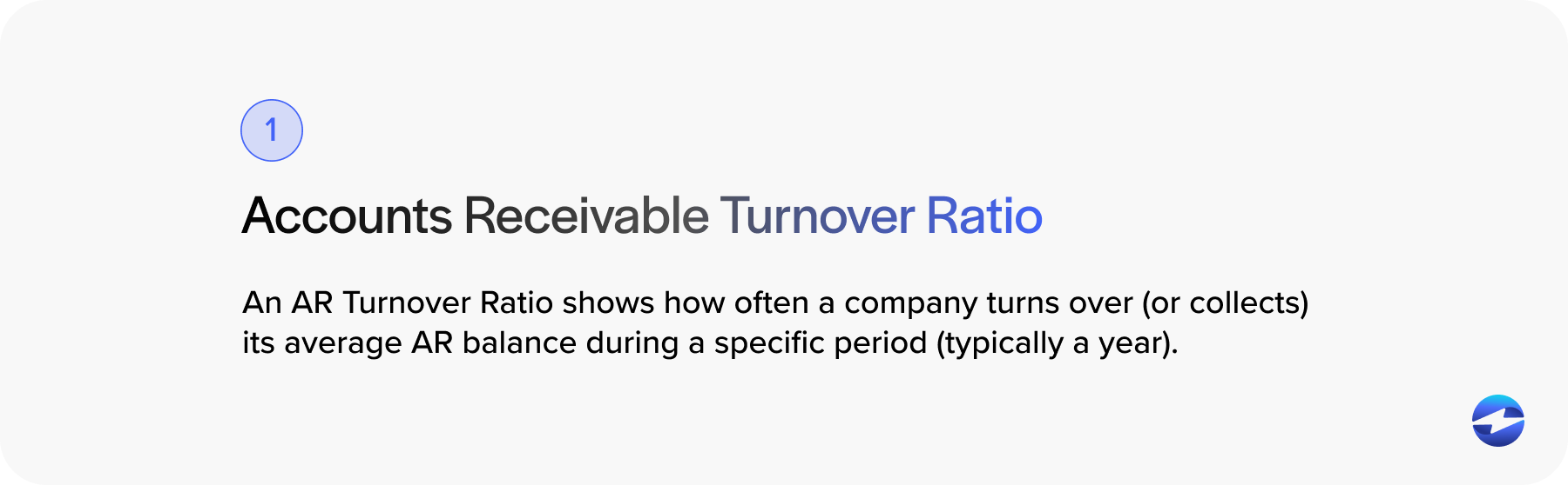 accounts receivable turnover ratio def