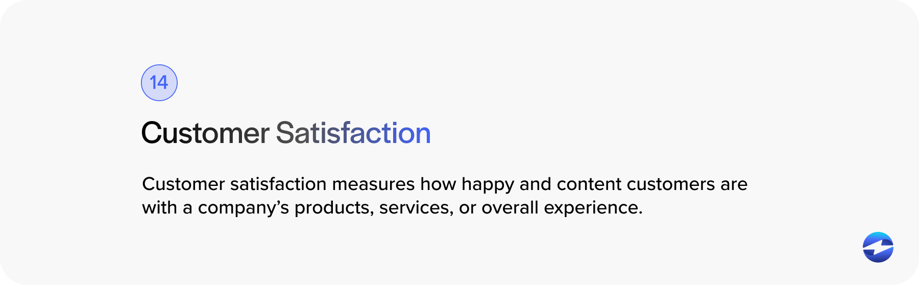 customer satisfaction definition