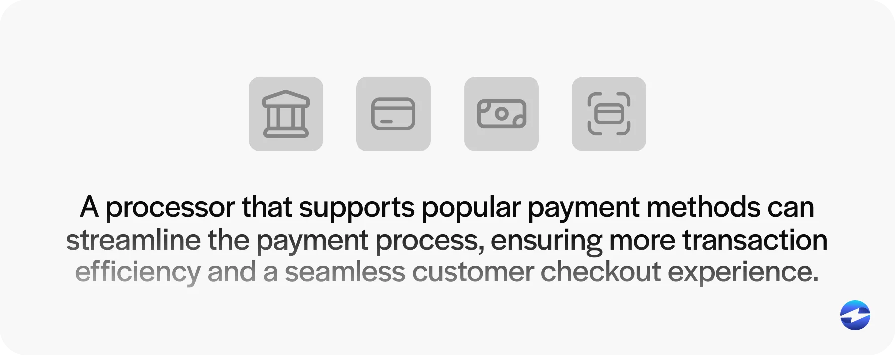 payment methods increase customer satisfaction