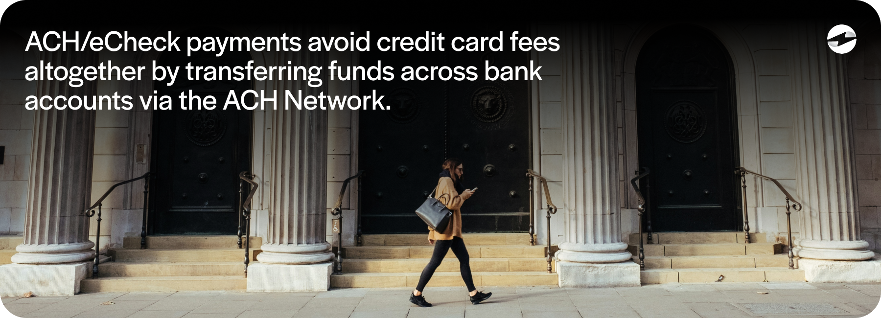 ach/echeck payments avoid credit card fees