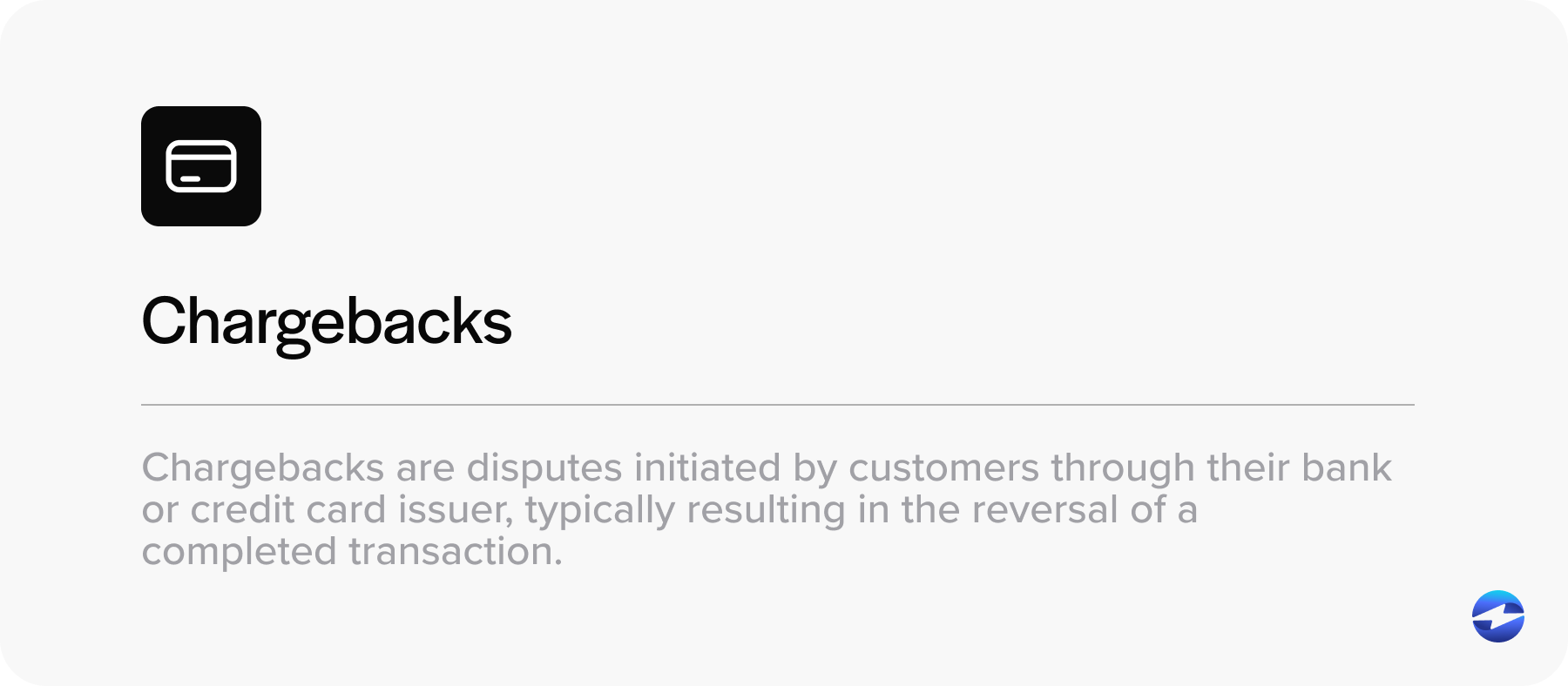 chargebacks definition