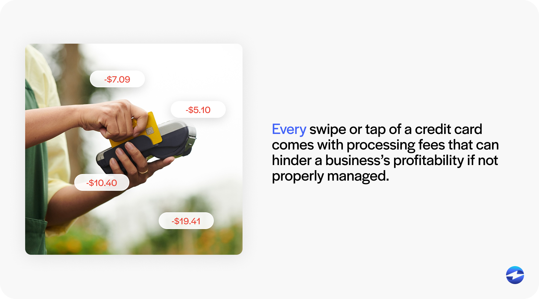 credit card processing fees