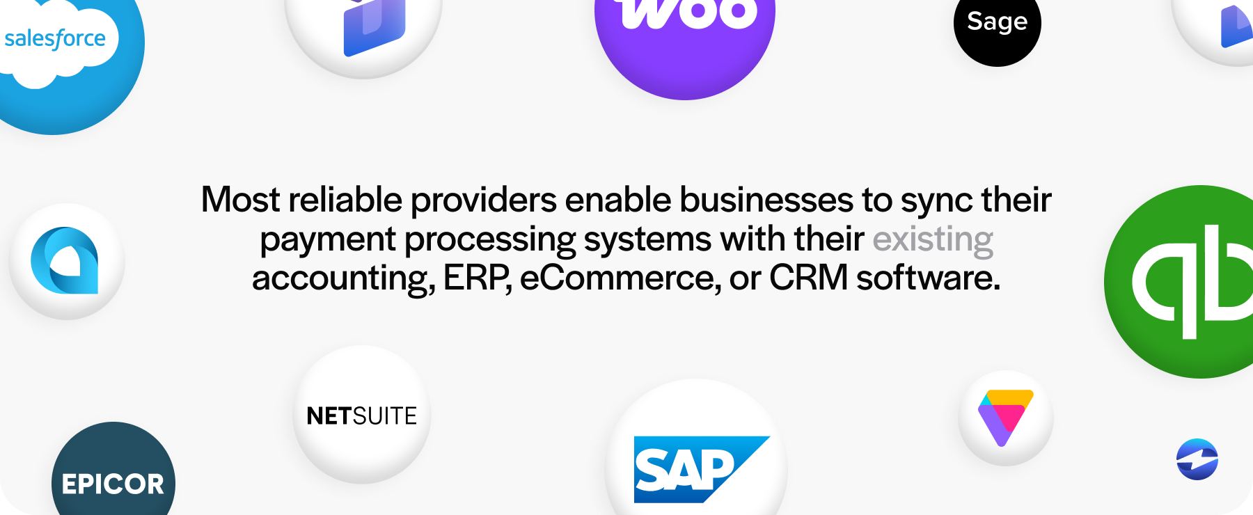 sync with existing software