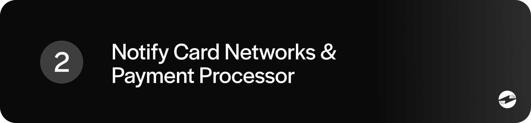 2 notify card networks