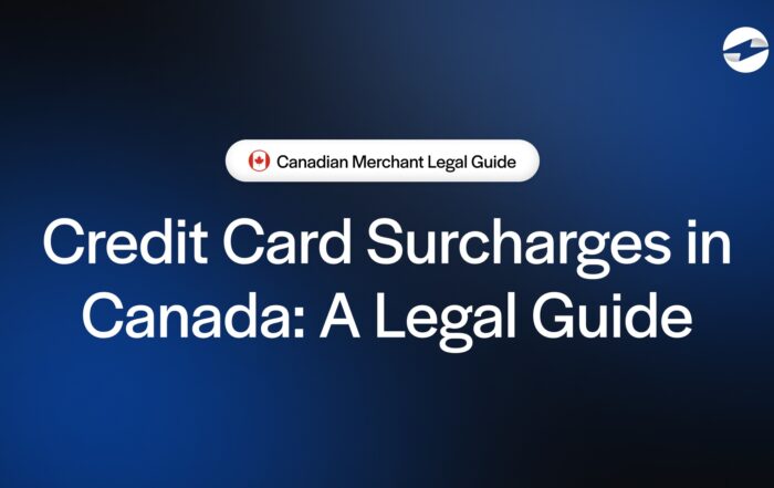 Credit Card Surcharges in Canada