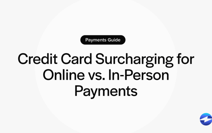 Credit Card Surcharging for Online vs In-Person Payments