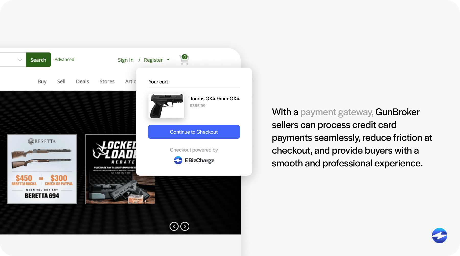 gunbroker payment gateway