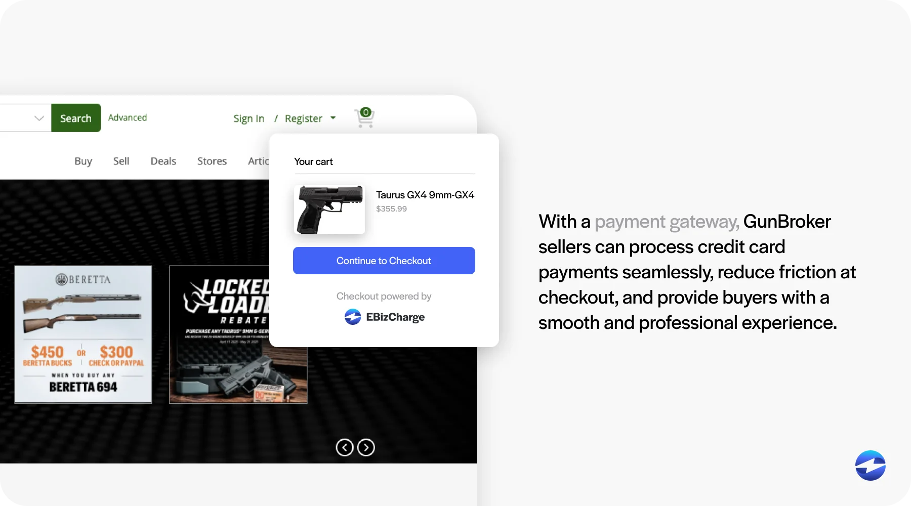 gunbroker payment gateway