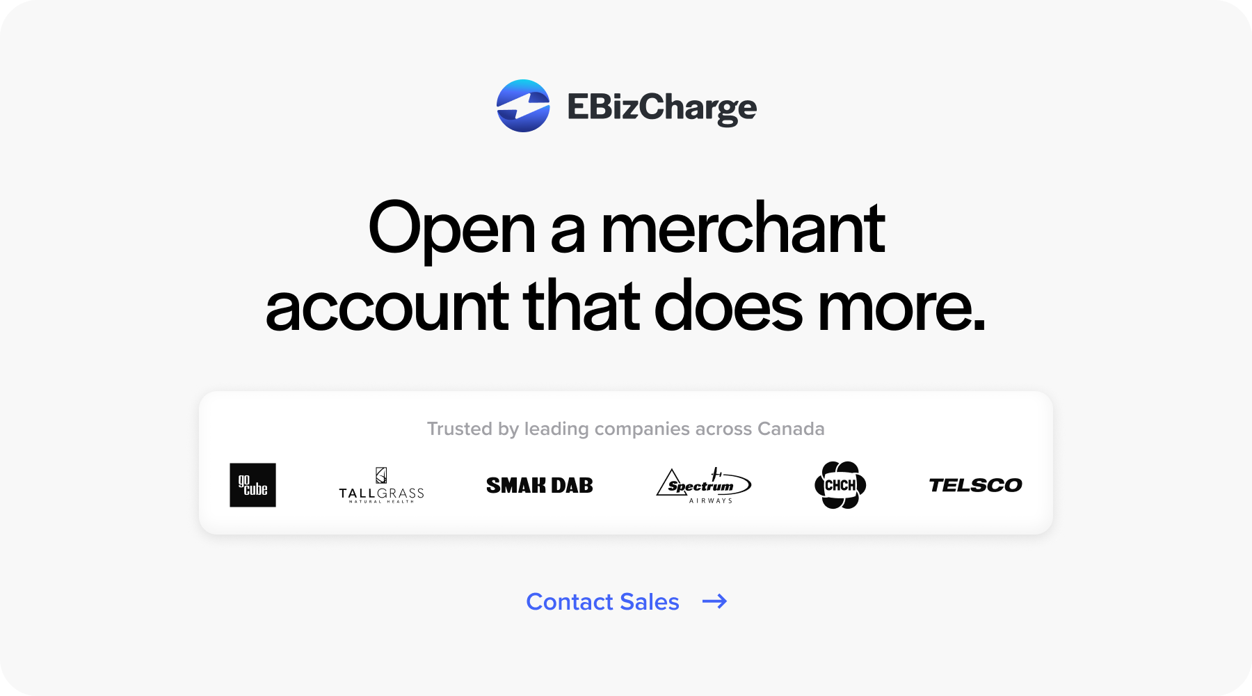canadian merchants and ebizcharge