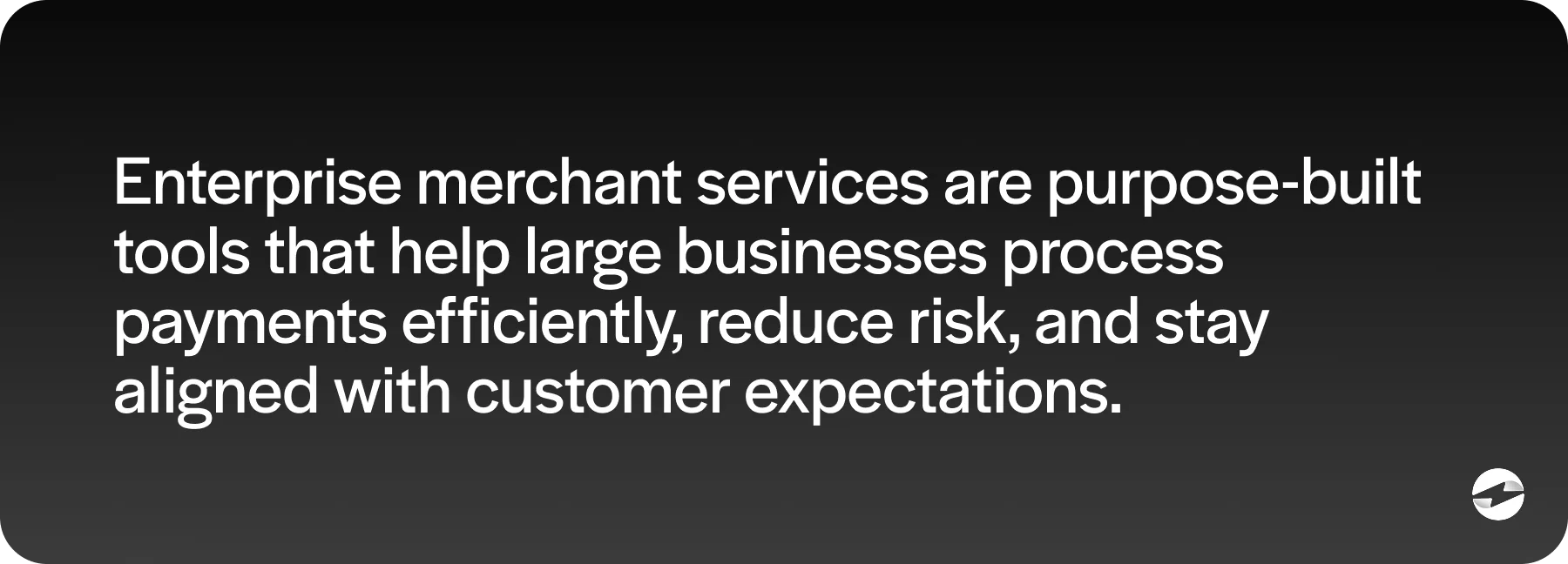enterprise merchant services