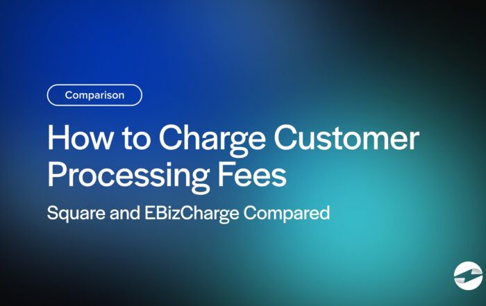 how to charge customer processing fees
