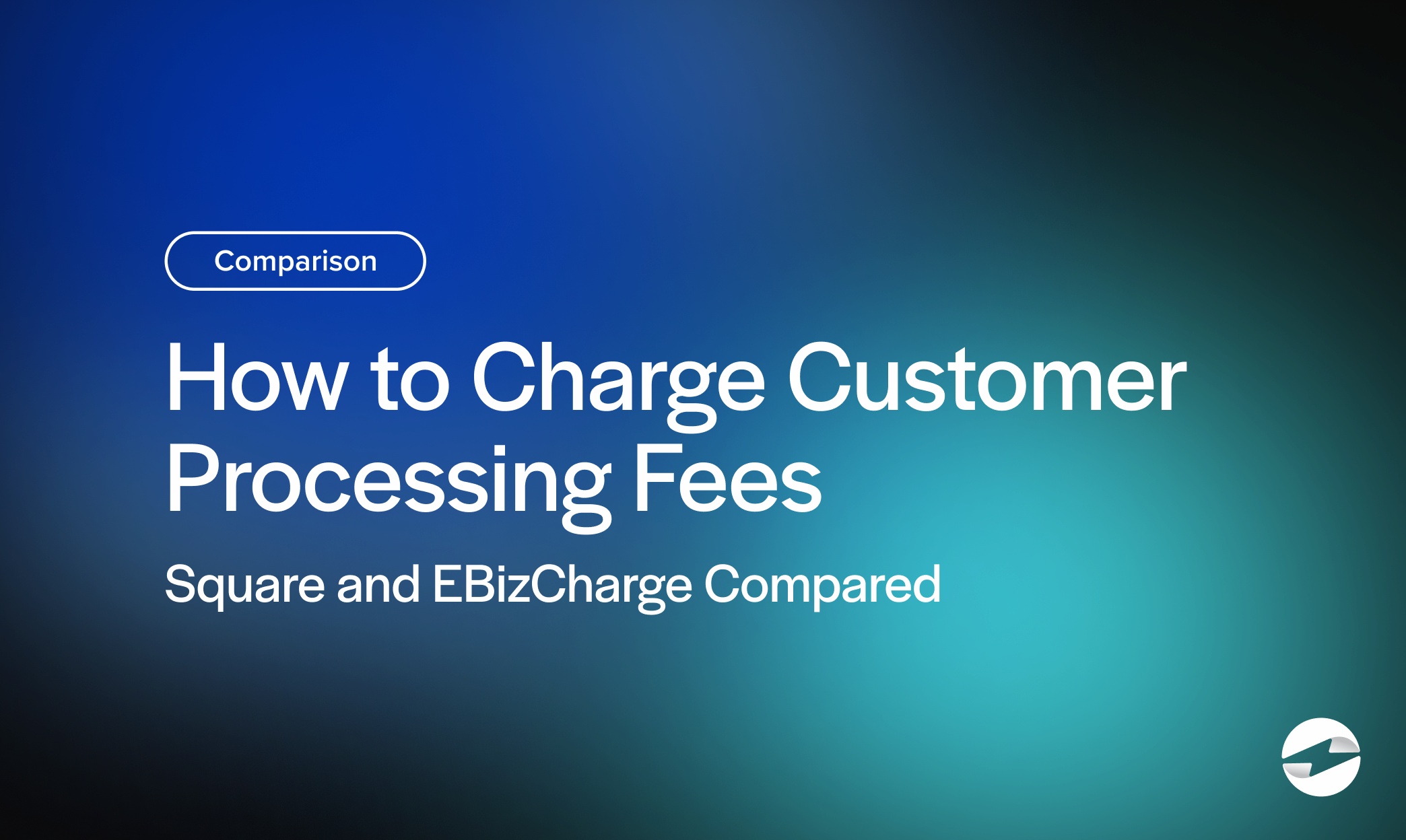 how to charge customer processing fees