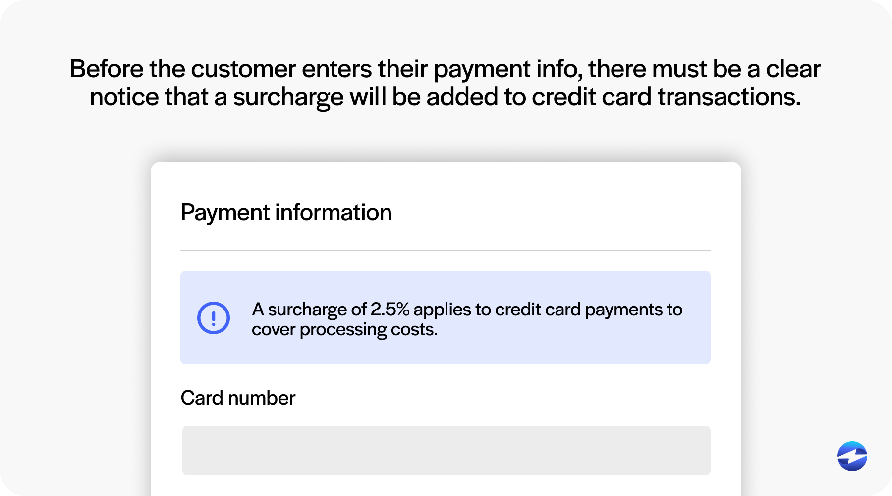 online checkout wording