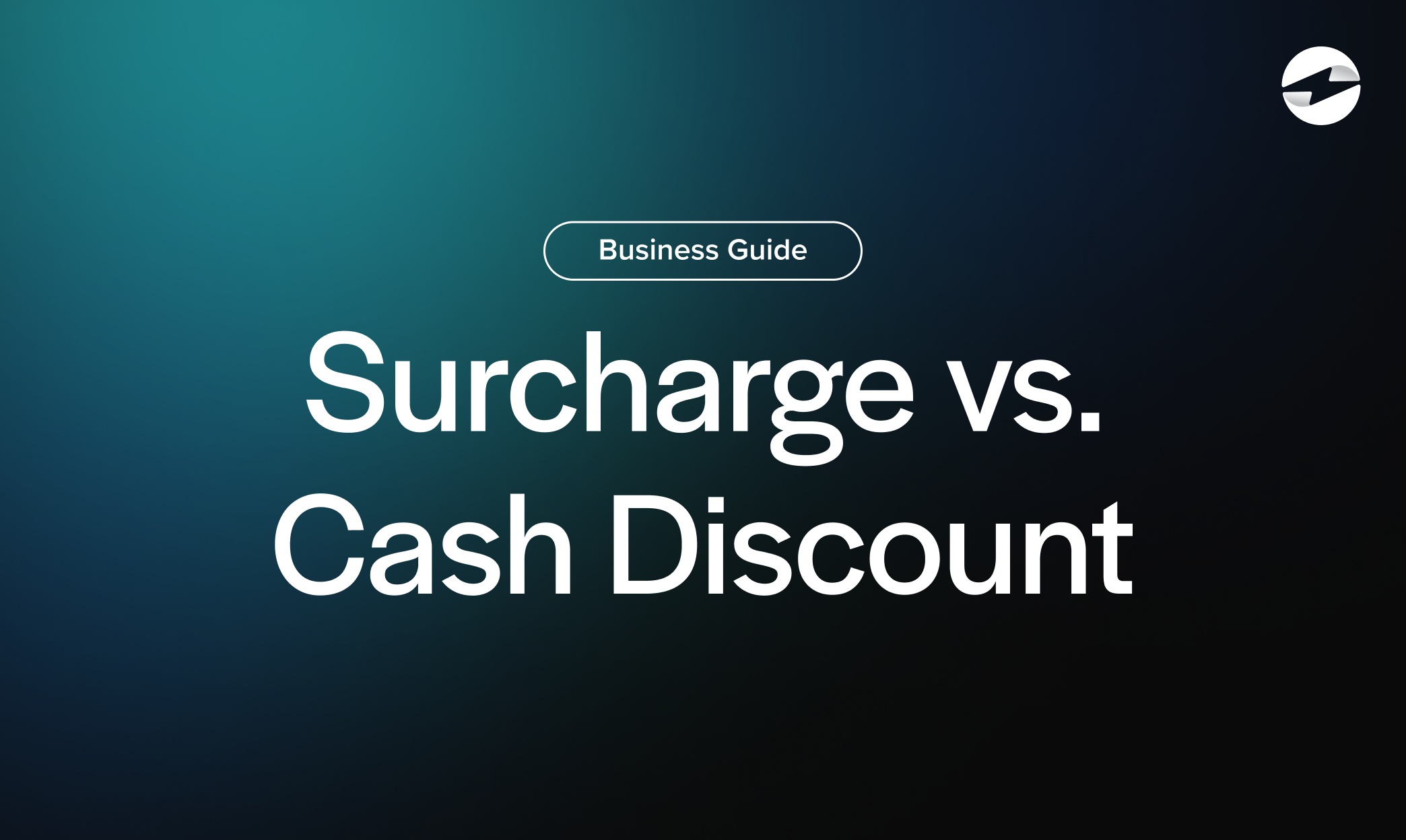surcharge vs cash discount