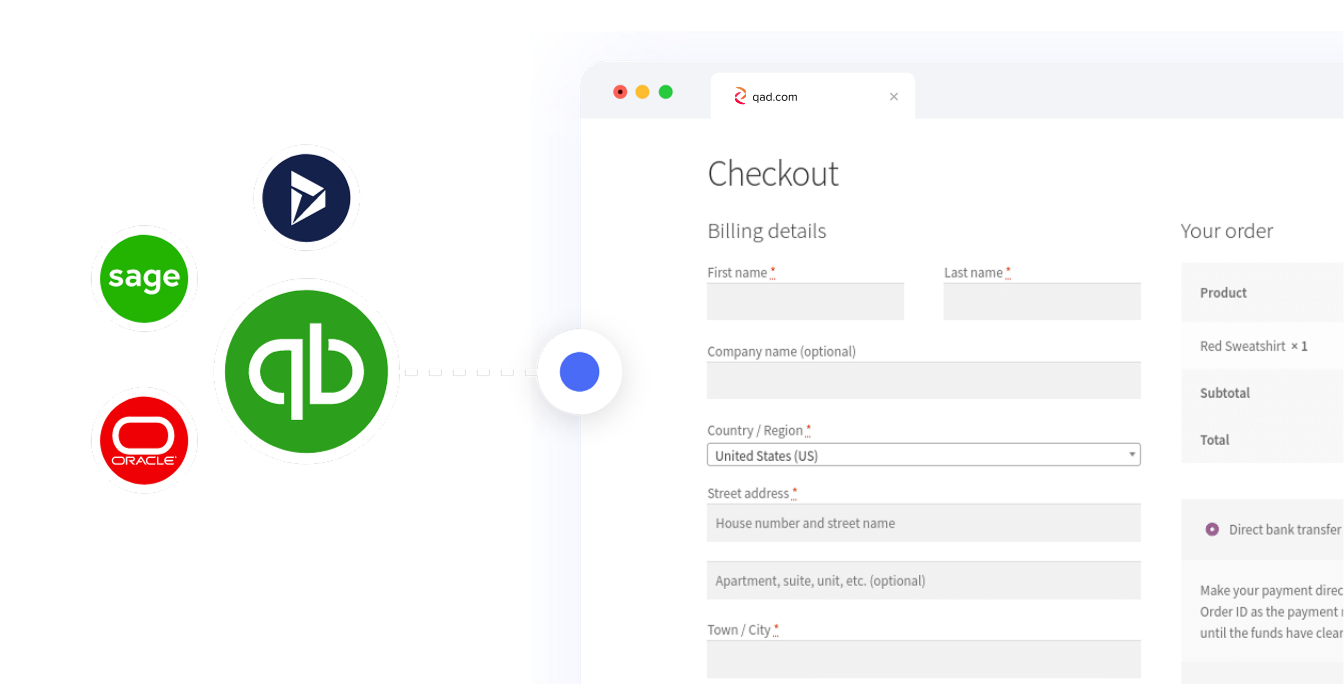 qad payment processing 
