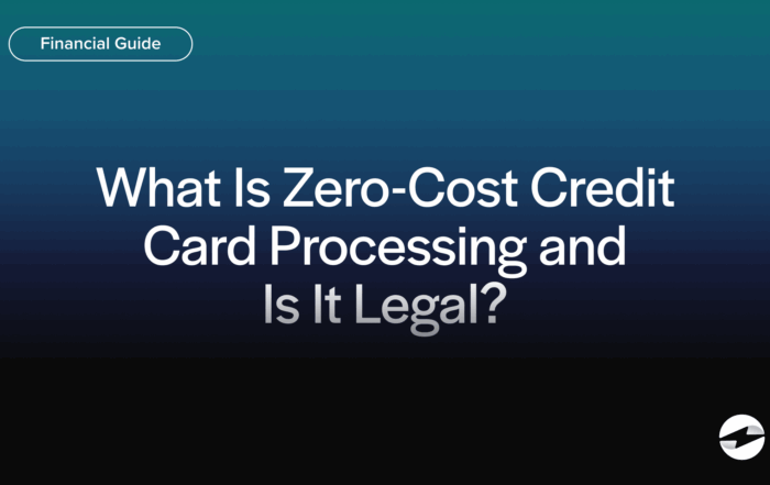 what is zero-cost credit card processing