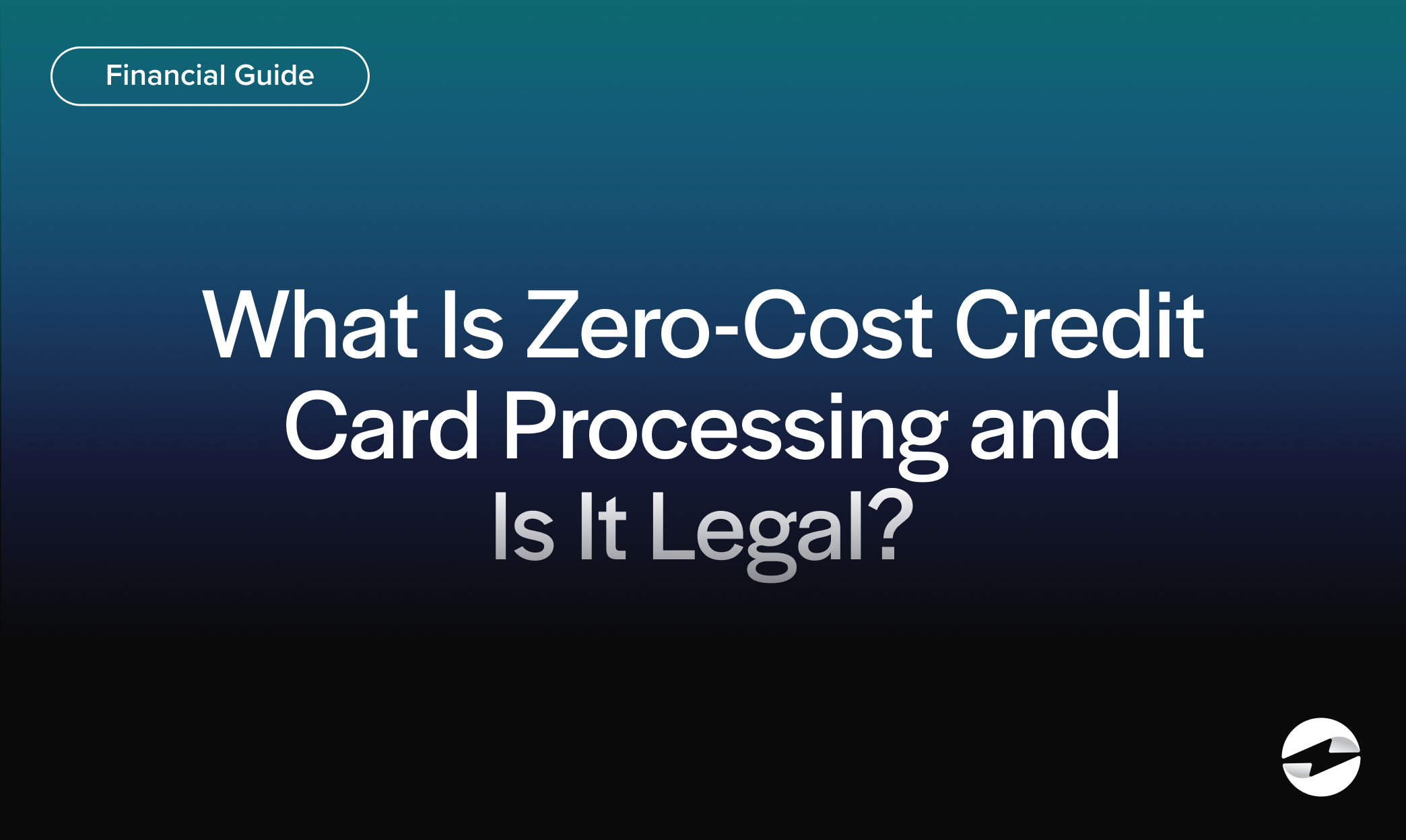 what is zero-cost credit card processing