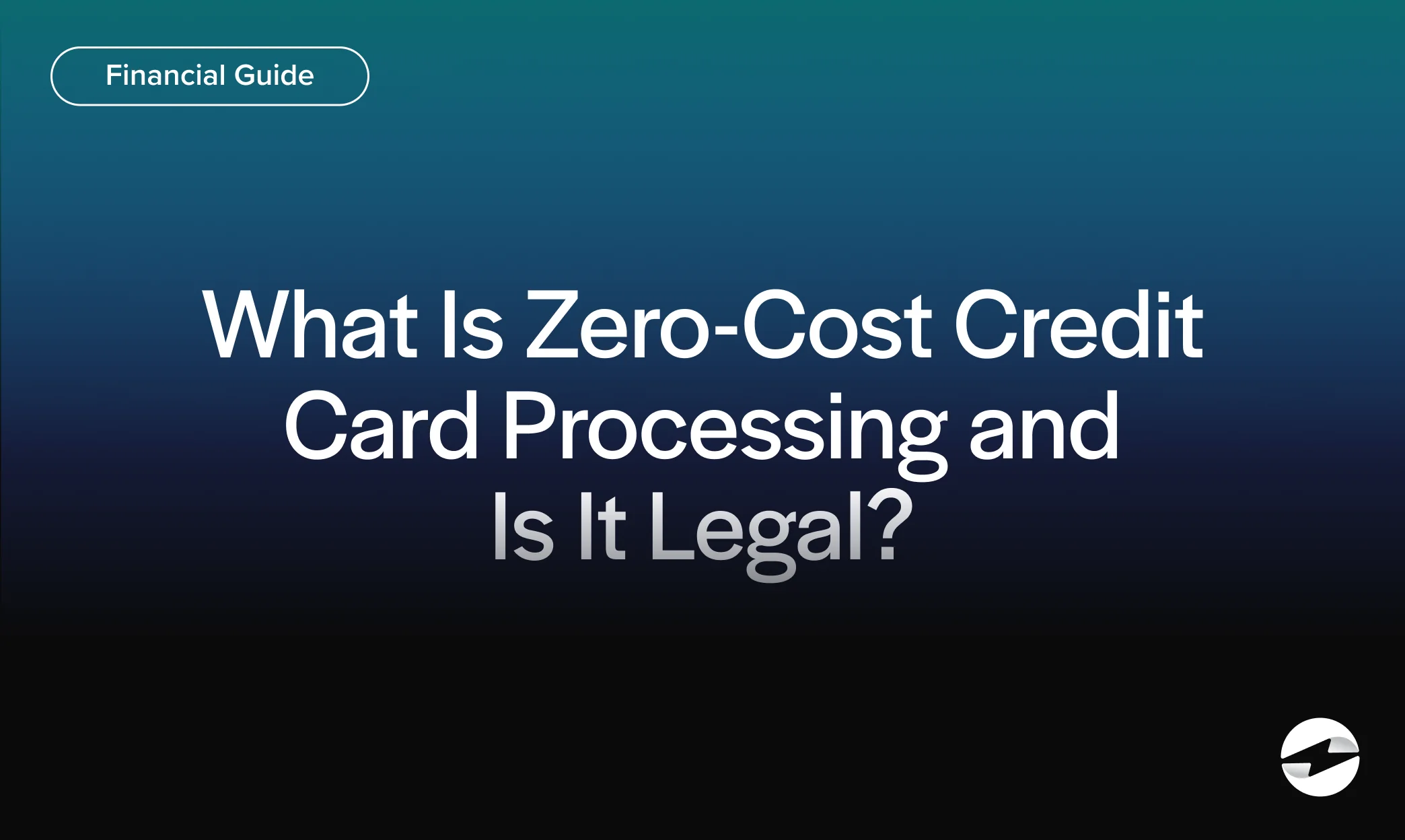 what is zero-cost credit card processing