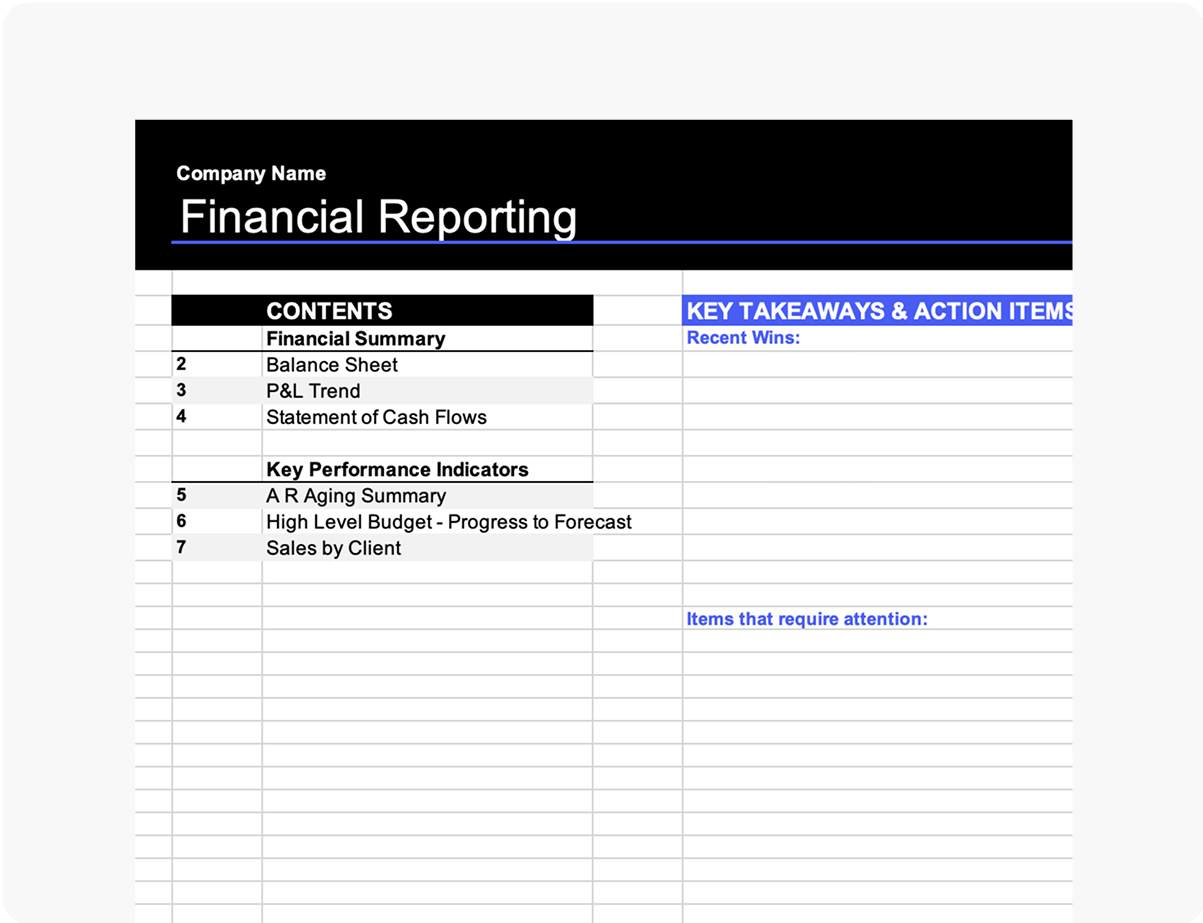 Monthly Financial Reporting Template Download parent Monthly Financial Reporting Template Download parent