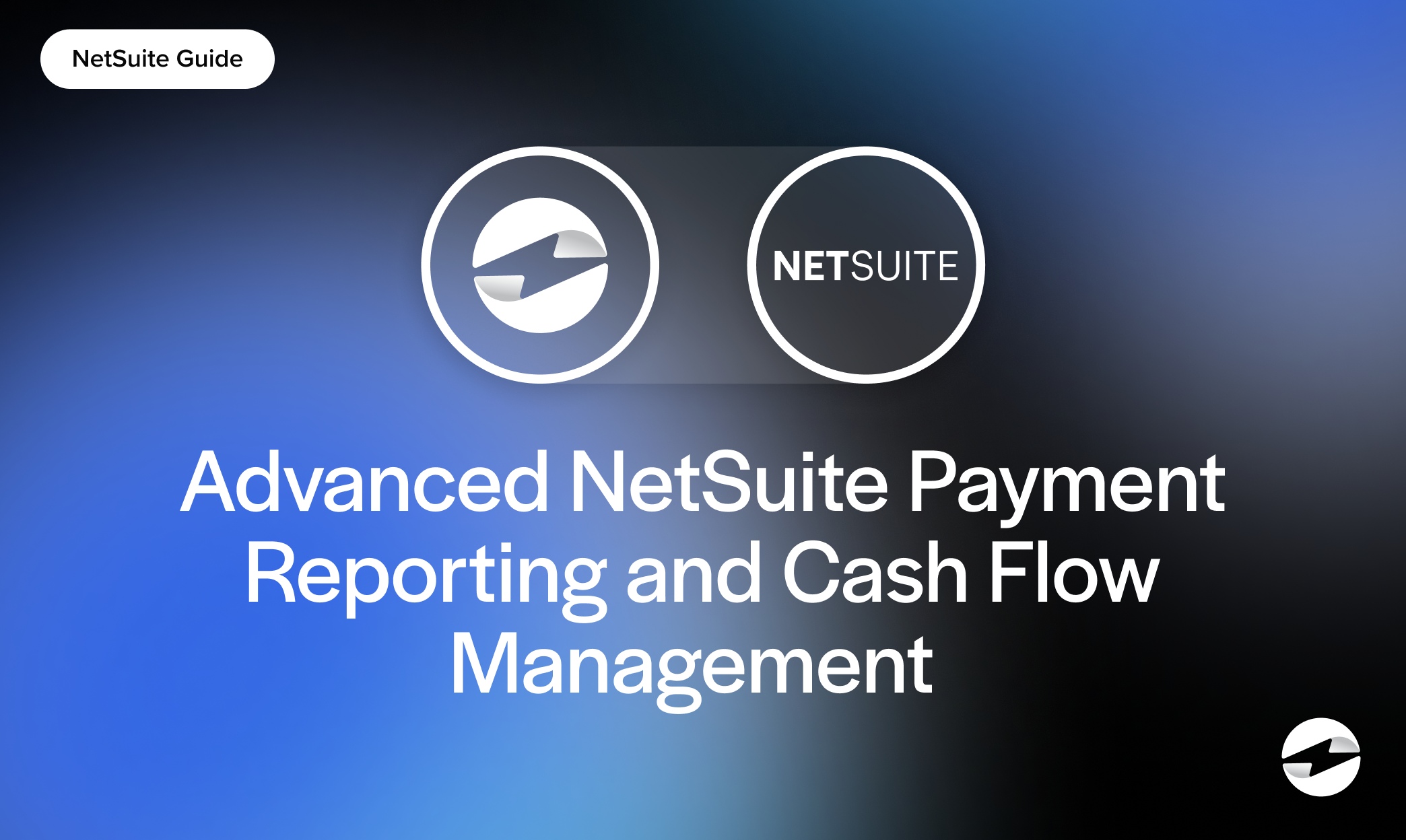 advanced NetSuite payment reporting