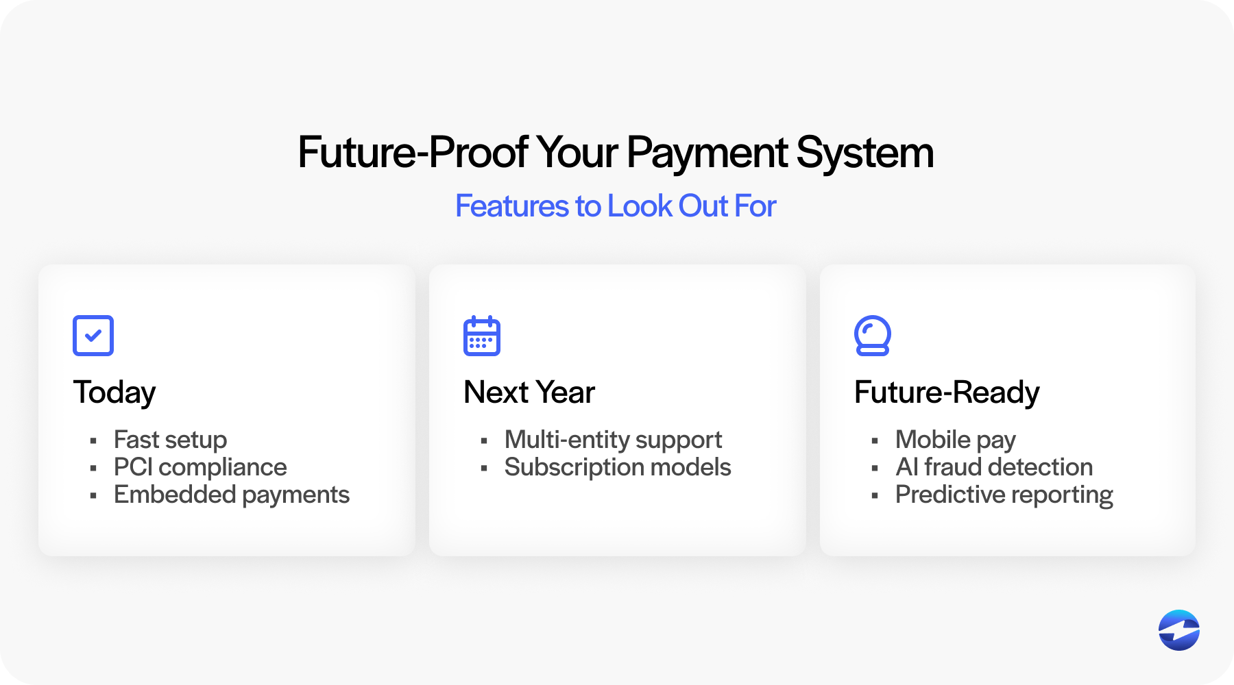 future-proof your payment system