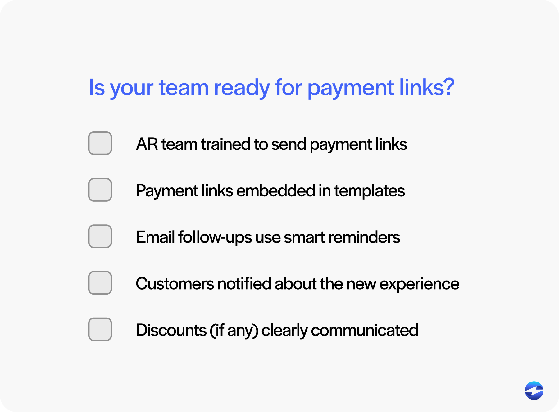 is your team ready for payment links