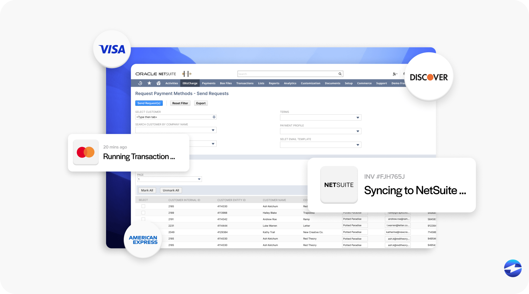 NetSuite + EBizCharge 