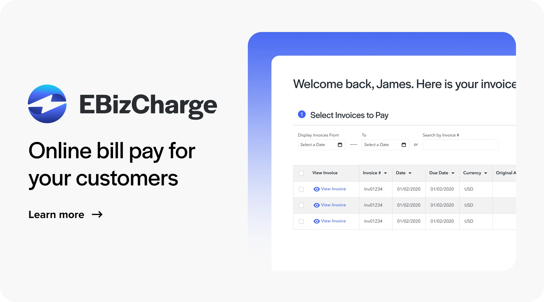 online bill pay portal