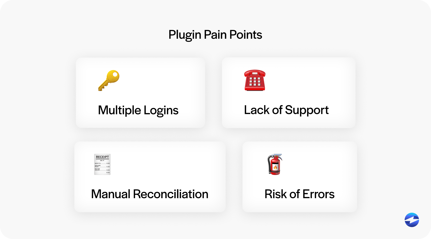 plugin pain points