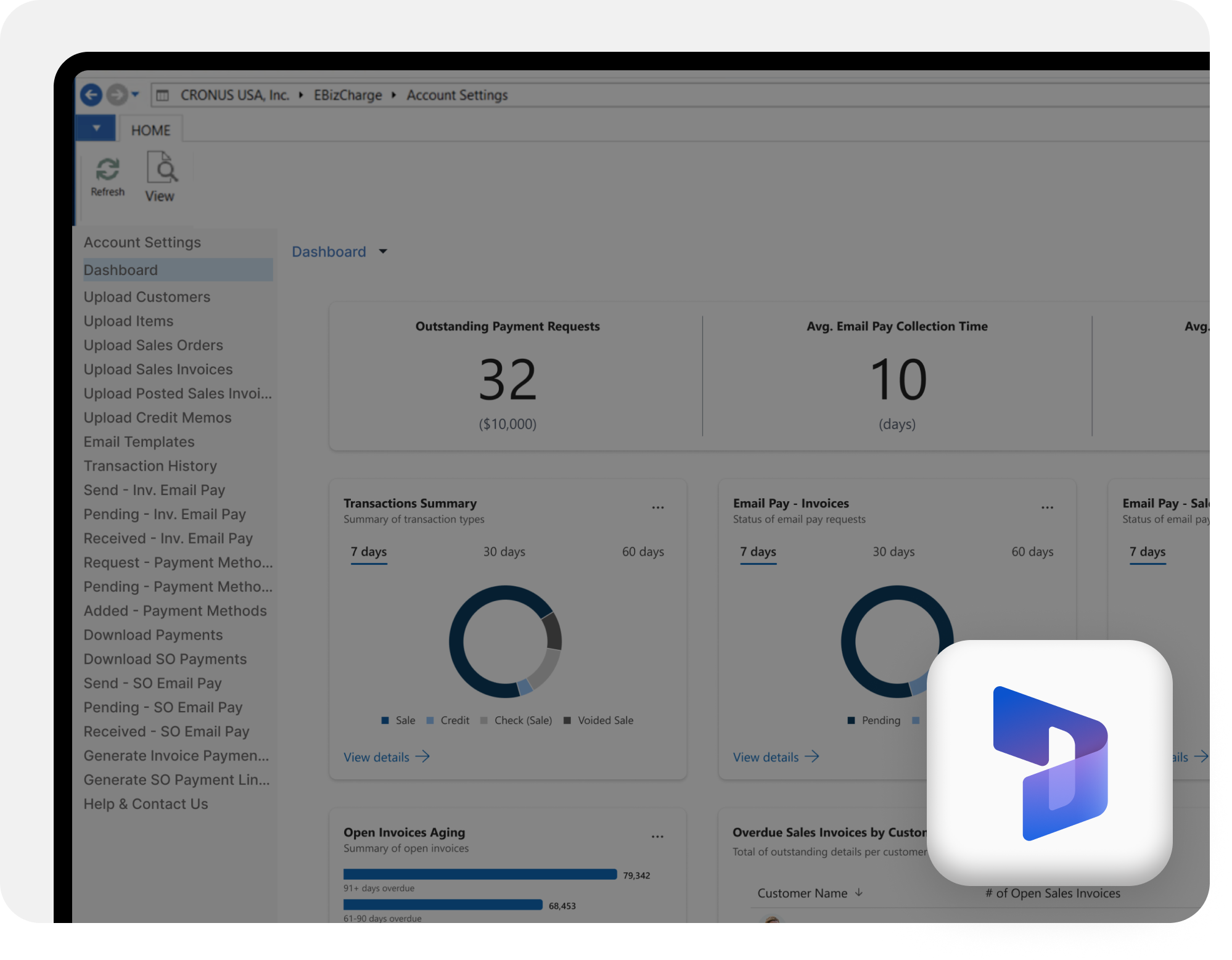 Accept and manage payments inside Microsoft Dynamics NAV Accept and manage payments inside Microsoft Dynamics NAV.