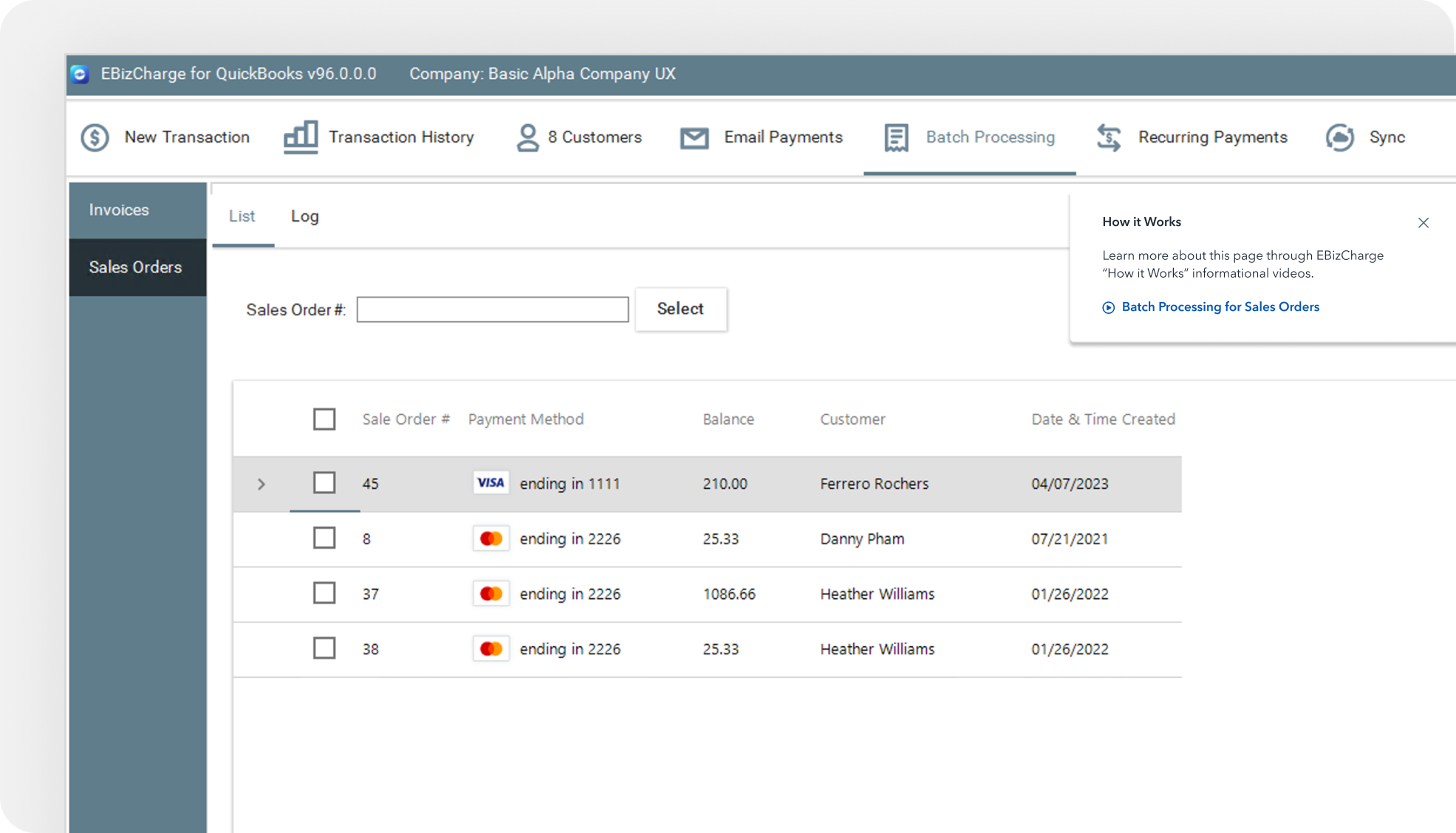 Quickbooks Automate manual payment tasks