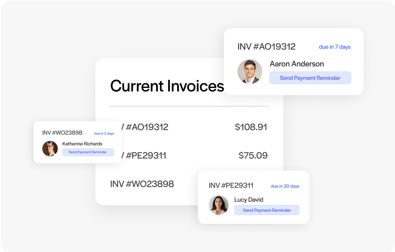 Send Reminders for invoices