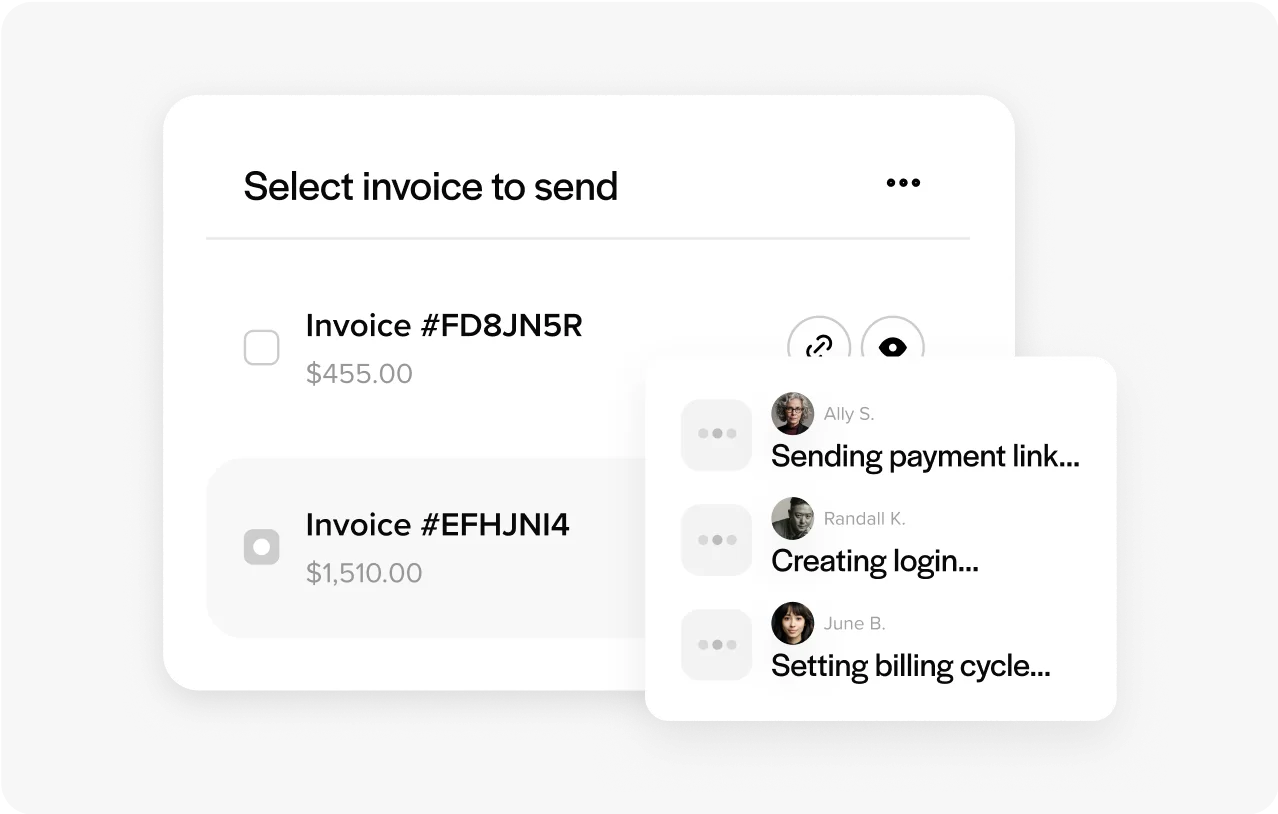 Send bills and get paid